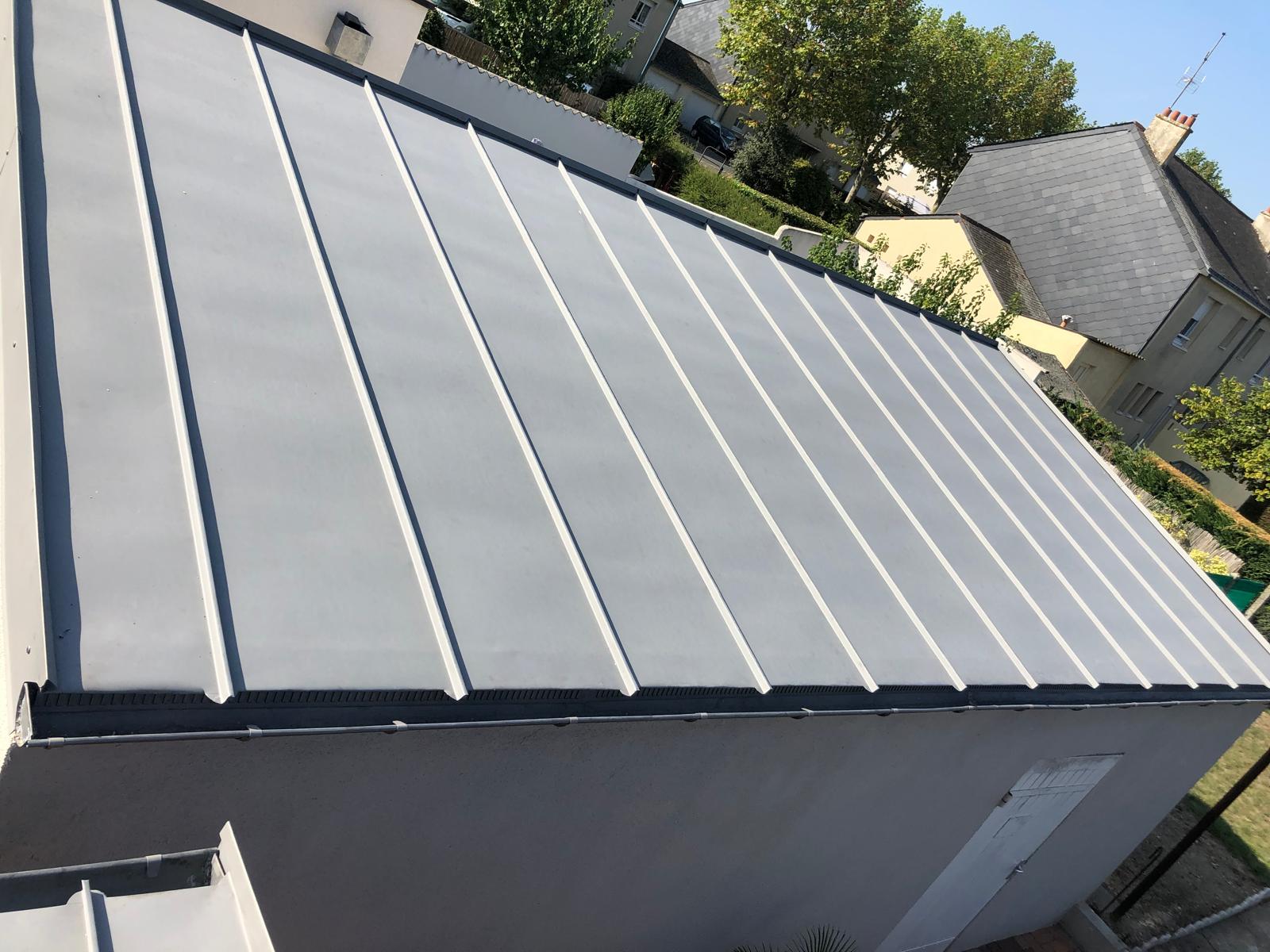 Couverture Joint debout - Couverture en zinc