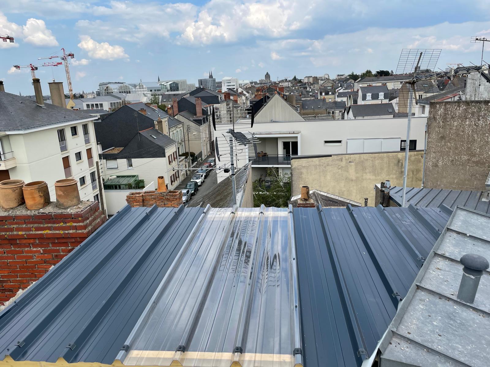 Pose bac acier Angers