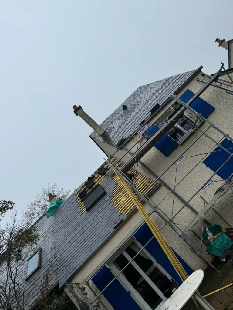 Remplacement d&rsquo;une toiture à Beaucouzé