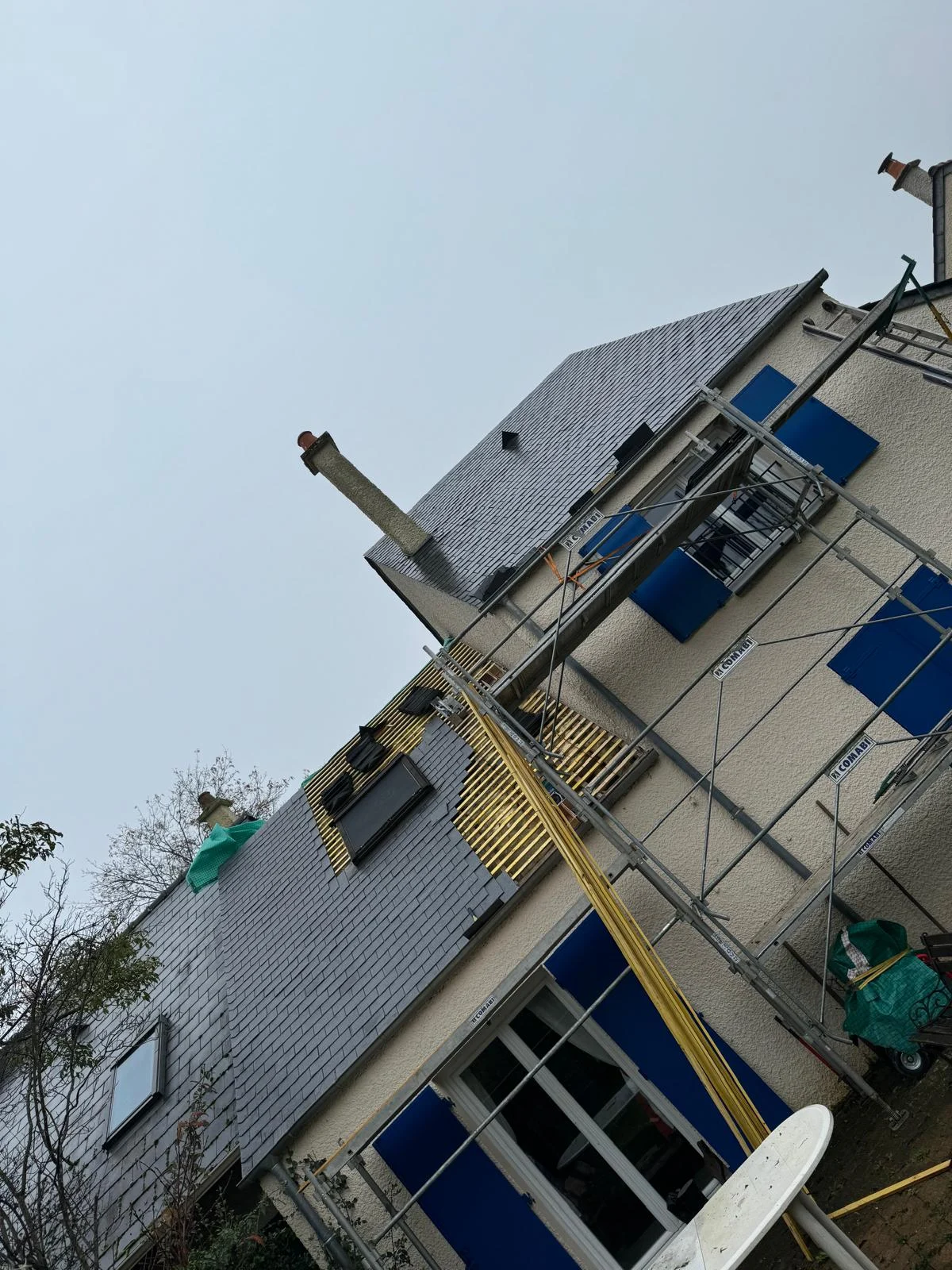 Remplacement toiture Beaucouzé